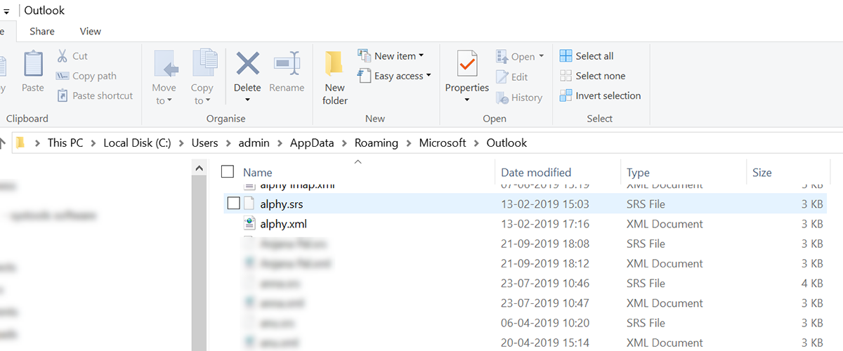 roaming-folder-files servis računara
